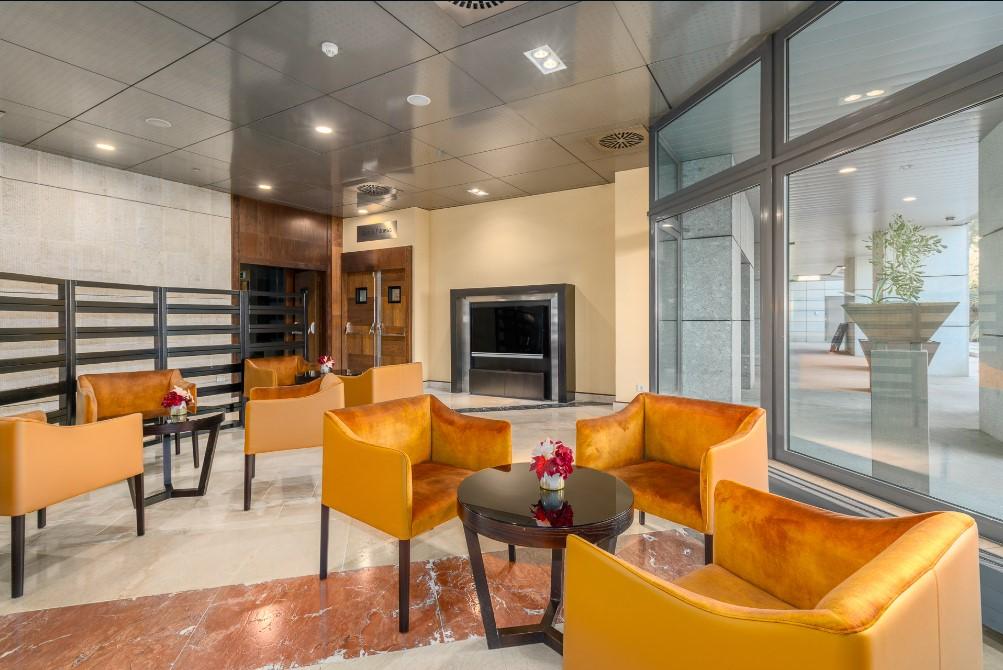 Eurostars Suites Mirasierra Madrid Exterior photo The VIP Lounge at the airport